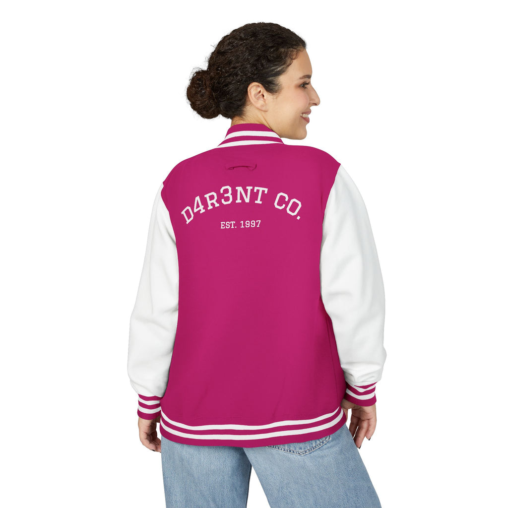 D4R3NT Unisex Heavyweight Letterman Jacket