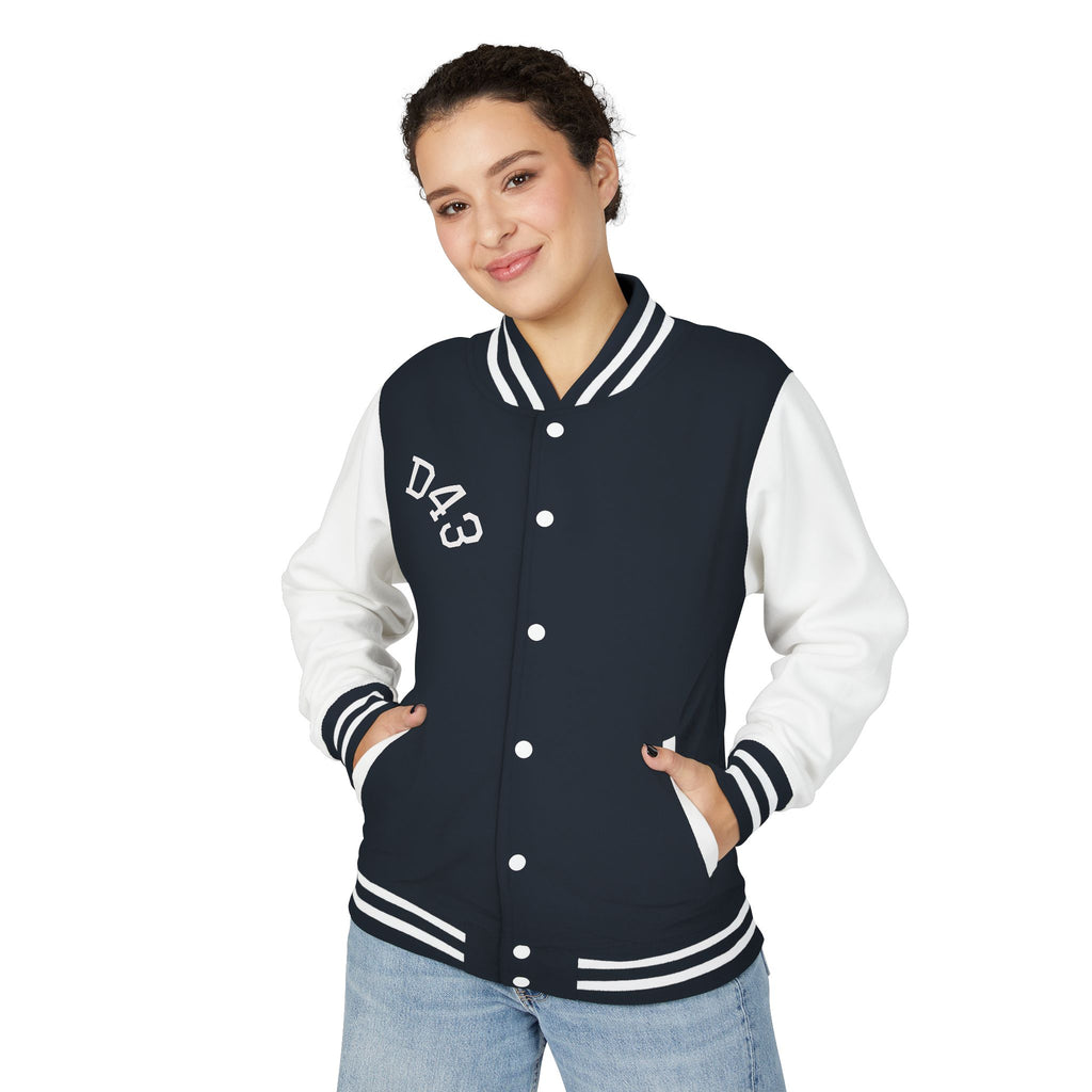 D4R3NT Unisex Heavyweight Letterman Jacket