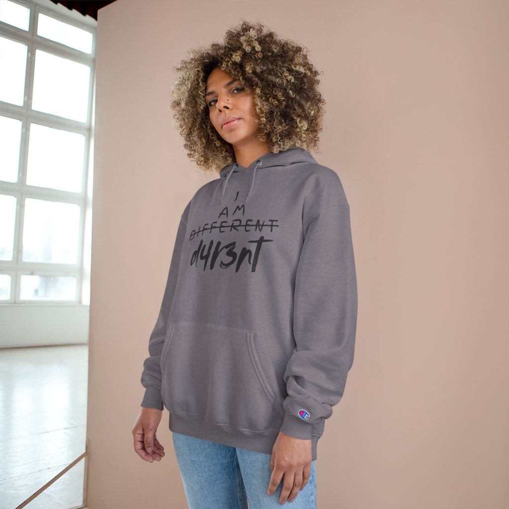 'I Am Different' Champion Hoodie