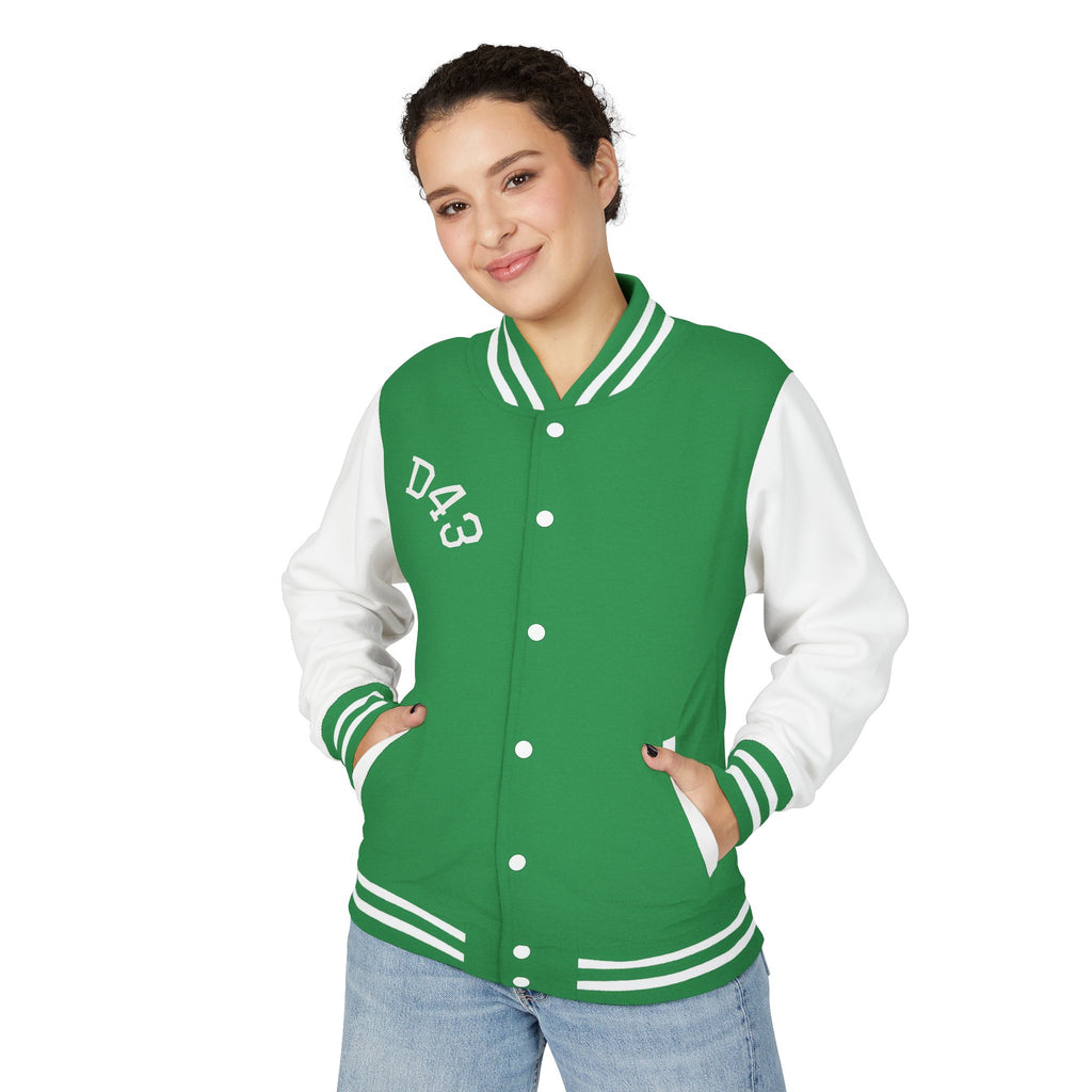 D4R3NT Unisex Heavyweight Letterman Jacket