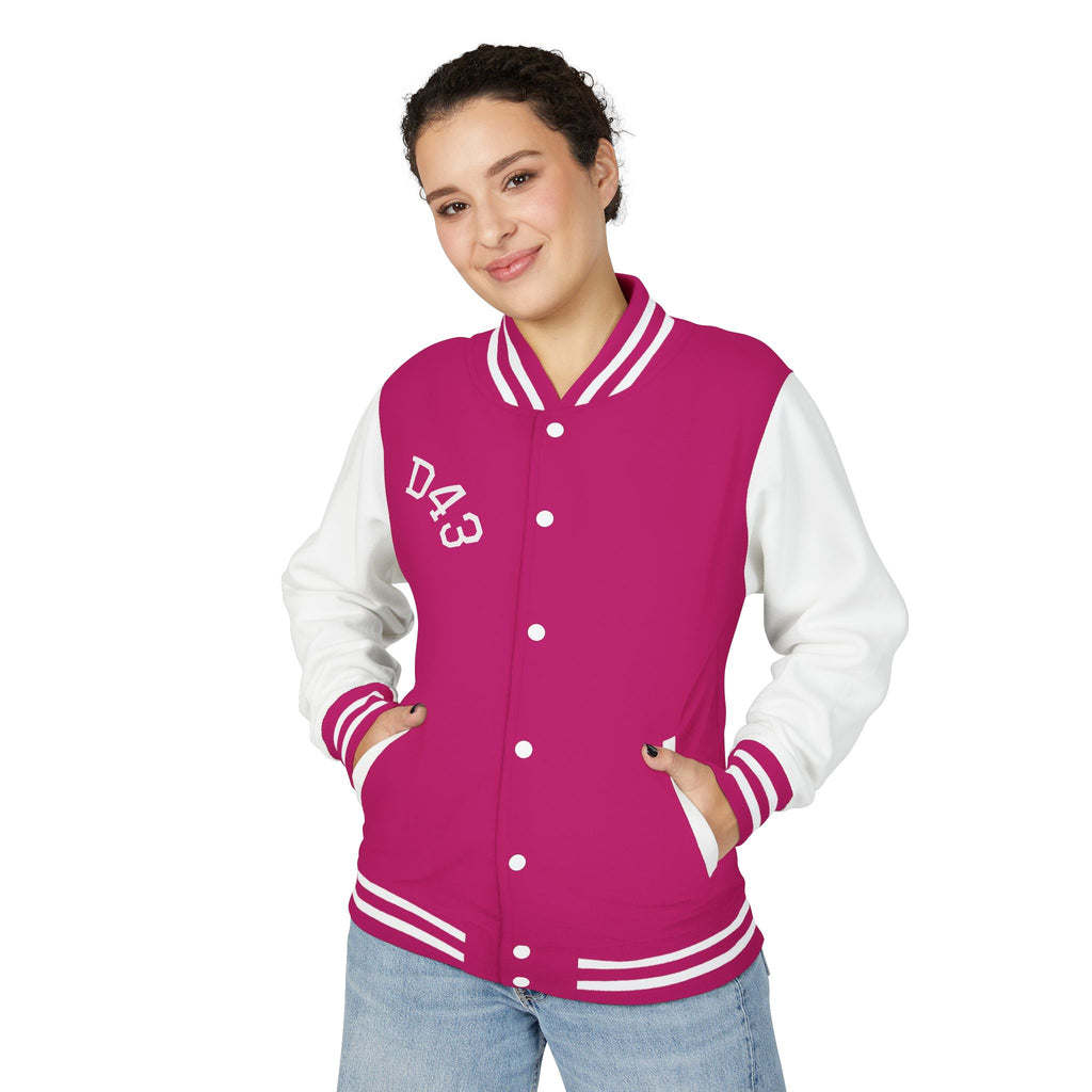D4R3NT Unisex Heavyweight Letterman Jacket