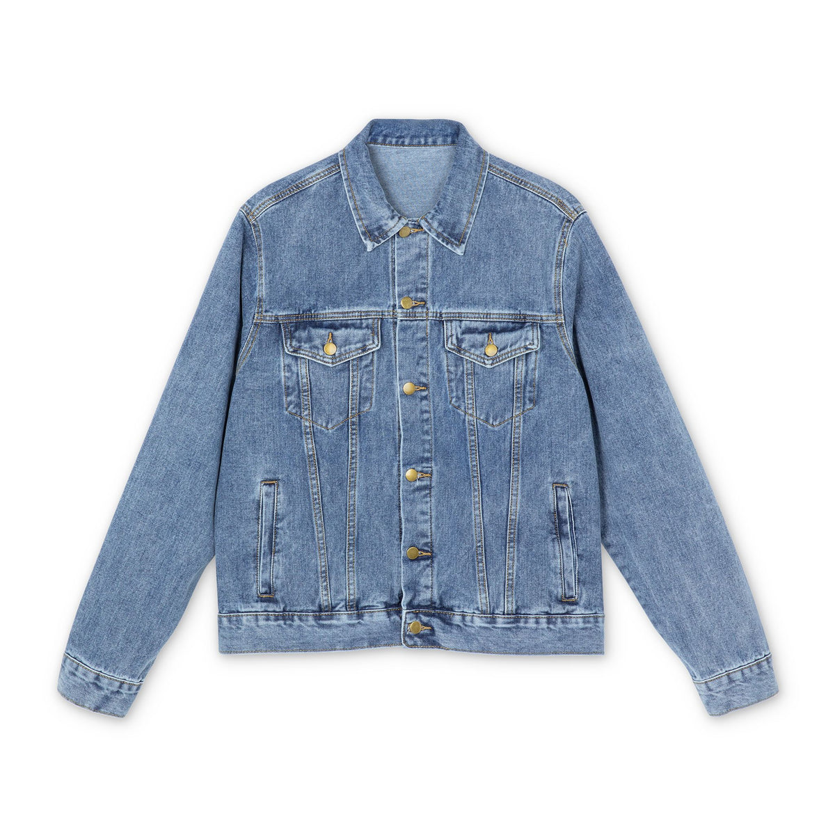 D4R3NT Men's Denim Jean Jacket