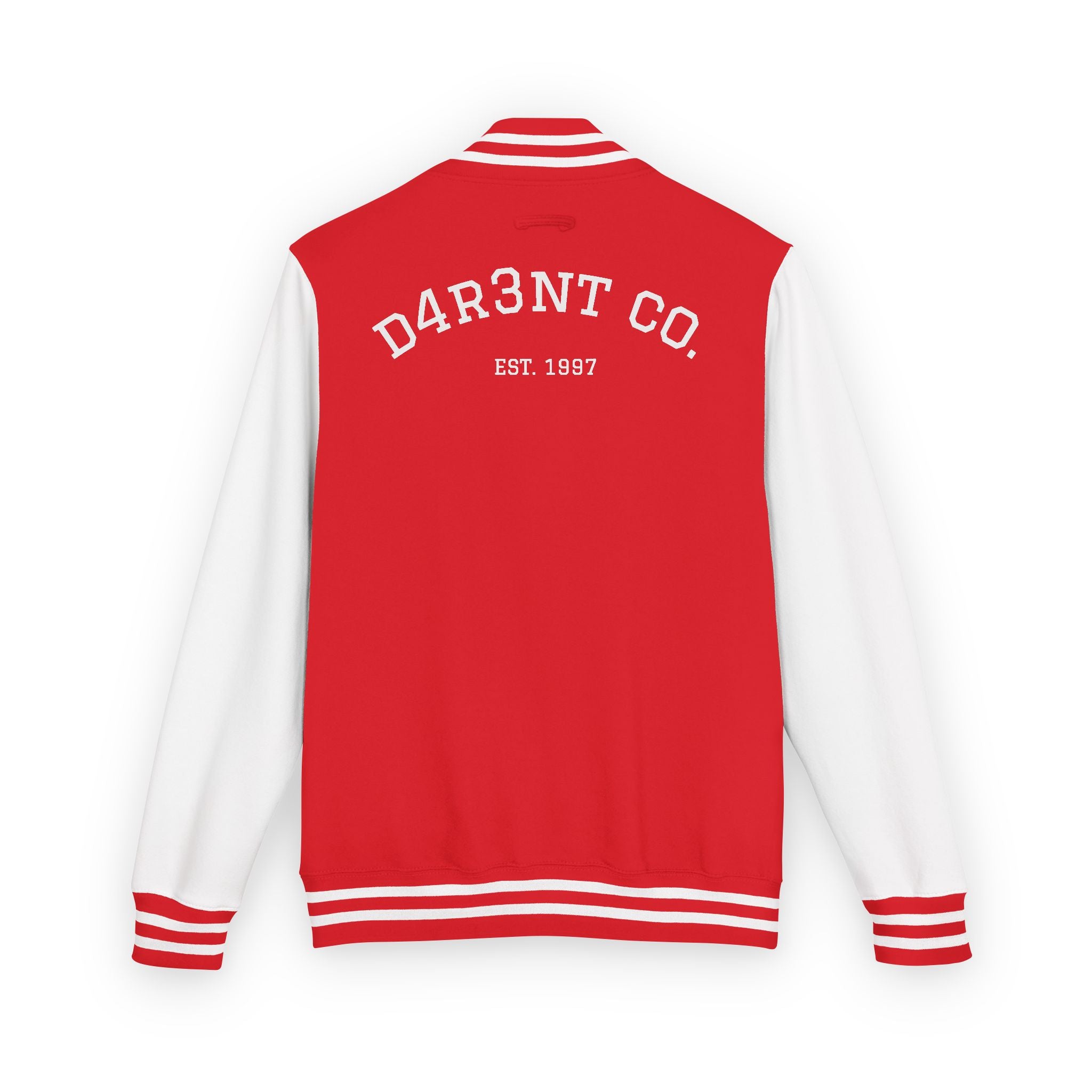 D4R3NT Unisex Heavyweight Letterman Jacket