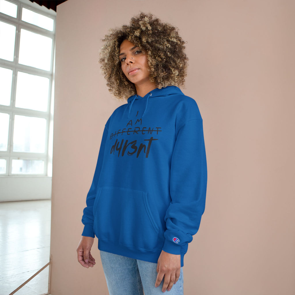 'I Am Different' Champion Hoodie