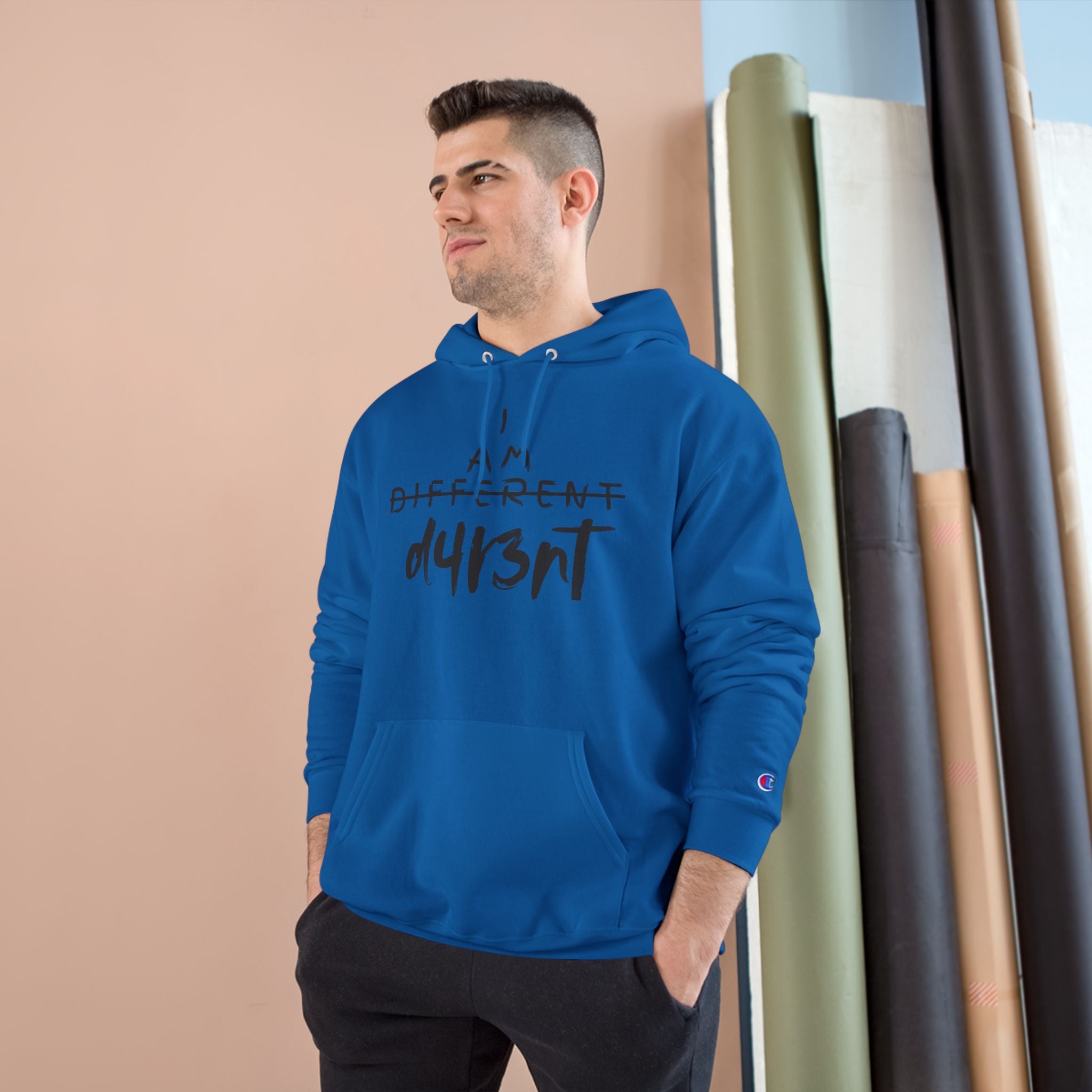'I Am Different' Champion Hoodie