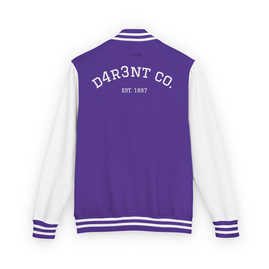 D4R3NT Unisex Heavyweight Letterman Jacket