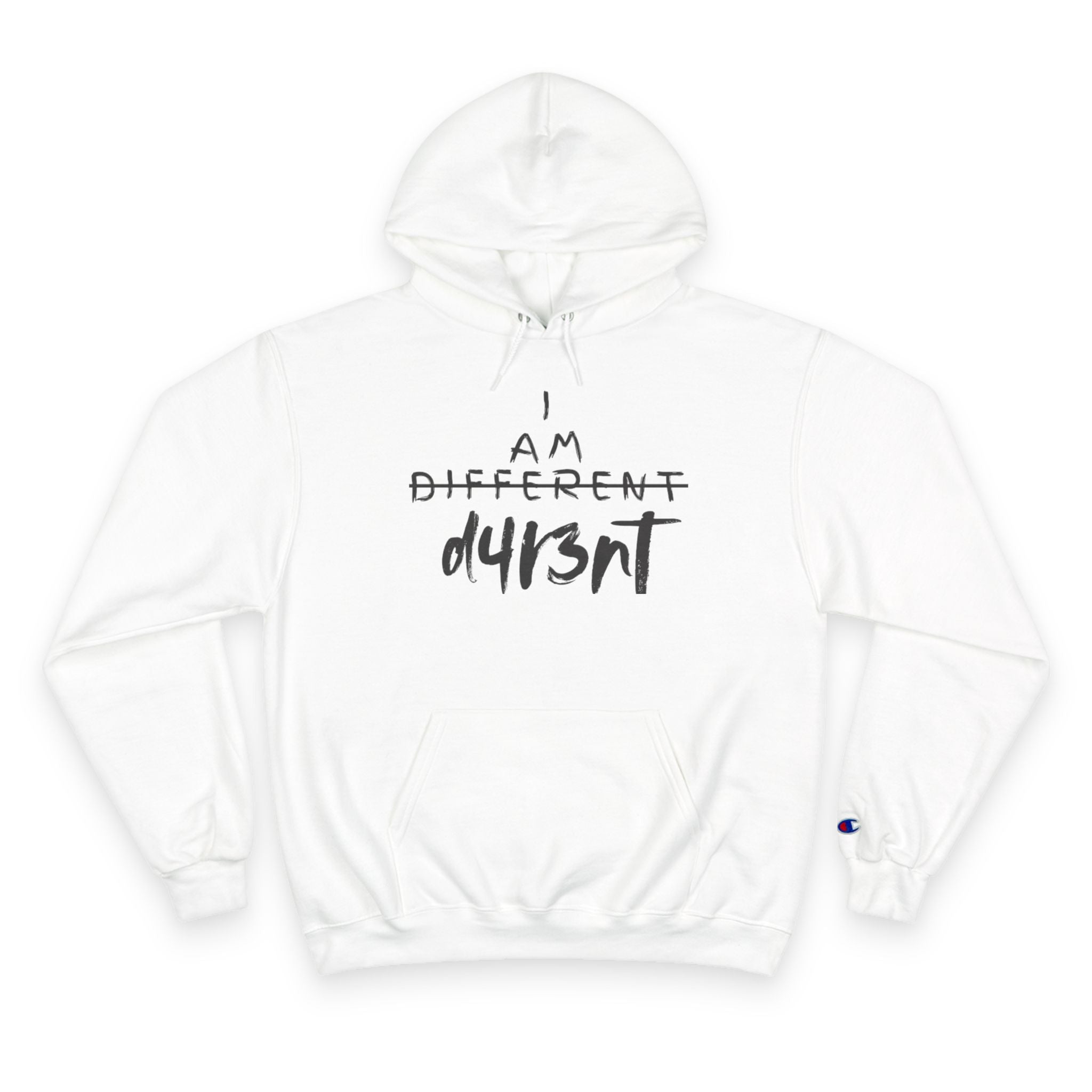 'I Am Different' Champion Hoodie
