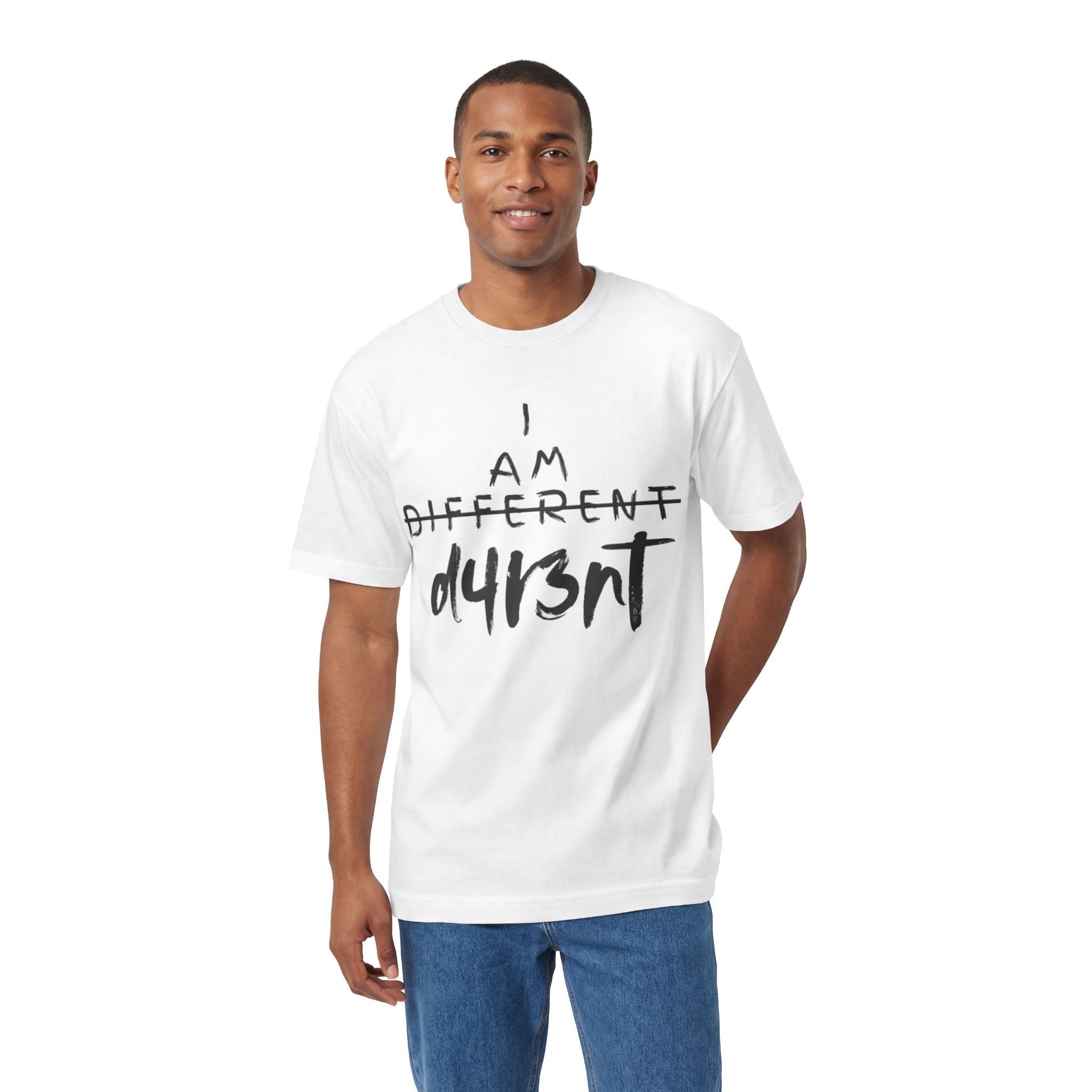 'I Am D4R3NT' Tee - Dyslexia Awareness Graphic T-Shirt
