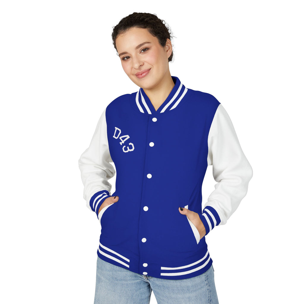 D4R3NT Unisex Heavyweight Letterman Jacket