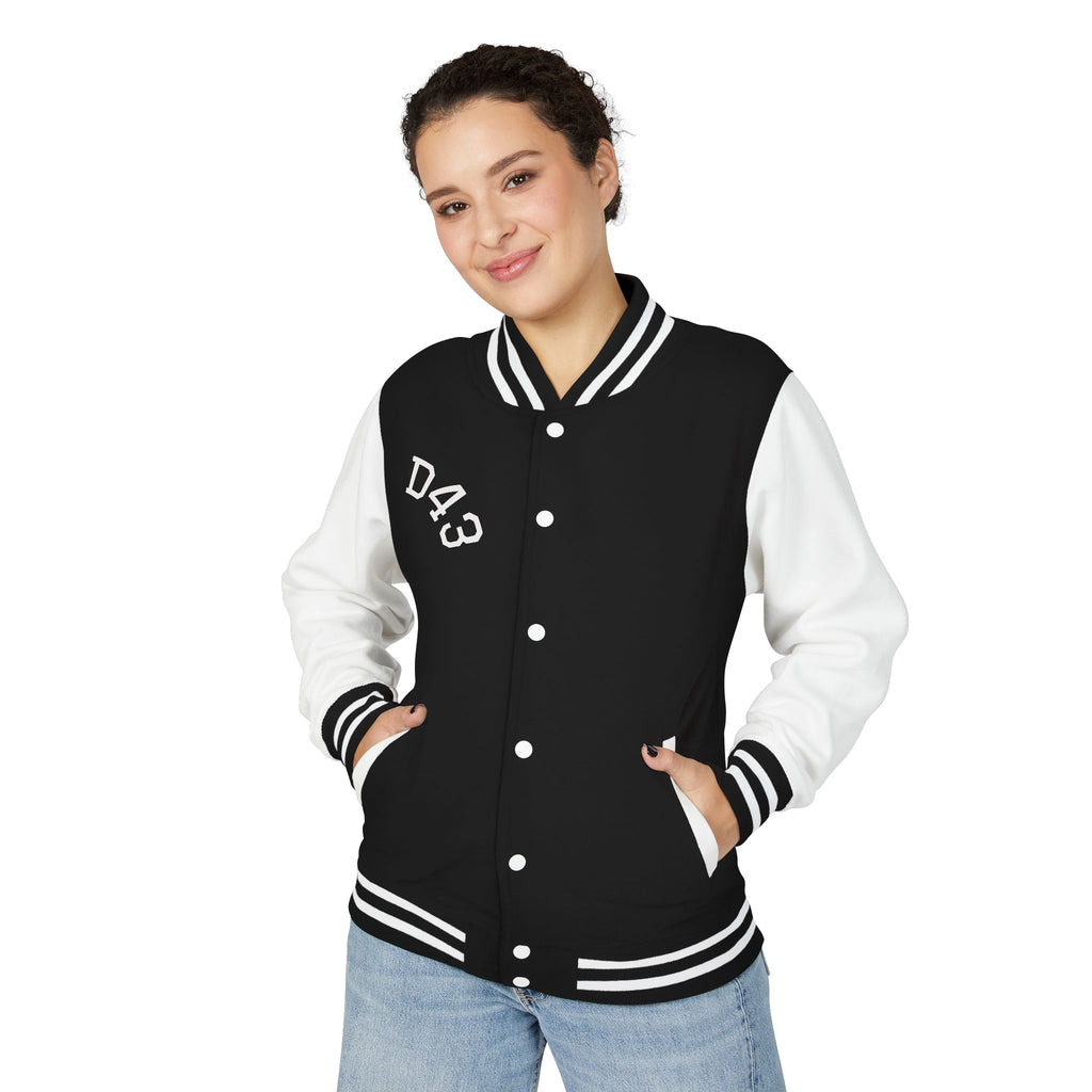 D4R3NT Unisex Heavyweight Letterman Jacket