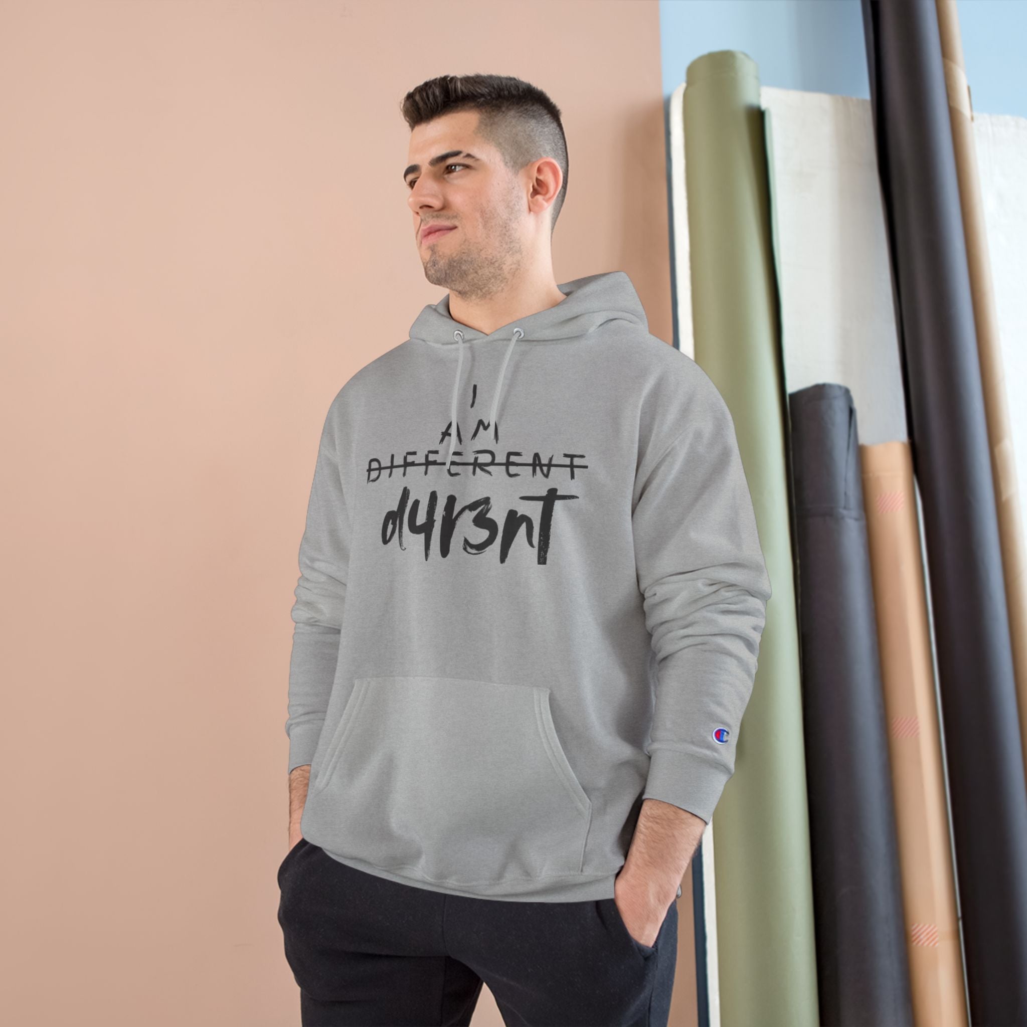 'I Am Different' Champion Hoodie